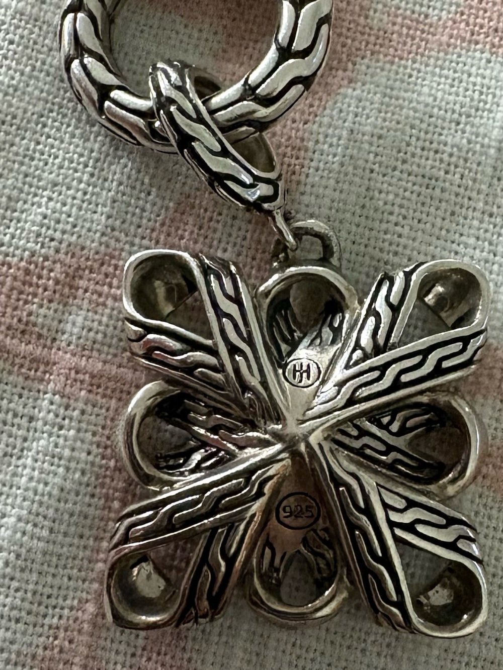 John Hardy Sterling Silver-Intricate amulet design inspired by Balinese culture